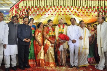 Celebs At Producer Ram Mohan Rao Daughter Wedding